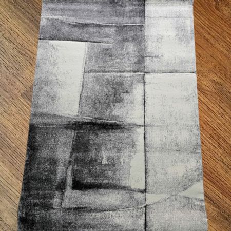 Diamond 21259 95 Crno/Sivo šareni tepih